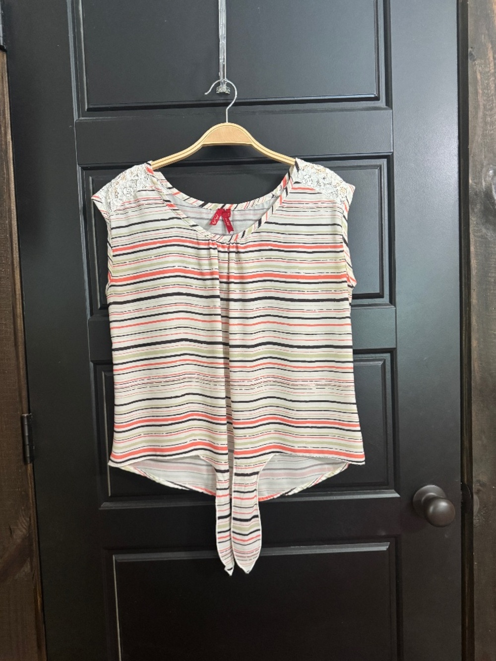Multi-colored Striped Top